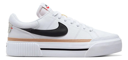 Nike Zapato Mujer Nike Wmns Court Legacy Lift Dm7590-100 Bla