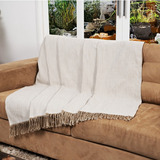 Manta Para Sofá Decorativa Protetora 1,50x2,00 Luxo Elegance