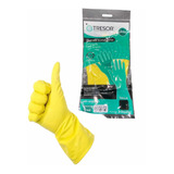 Guantes De Látex Amarillo - Varias Tallas