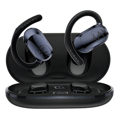 Haylou Earhook 1 Audífonos Ows Bluetooth 5.4 Ow02 Color Negro | Envío gratis