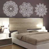 Vinilo Decorativo Mandala Ploteo Corte Pared Colores 40x40cm