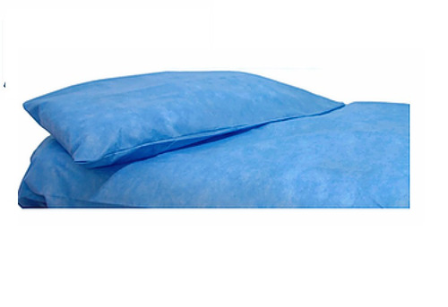 Funda Almohada Desechable Azul Indigo  Paquete 20 Pzas