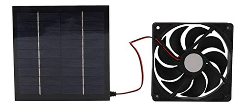 Kit De Ventilador Con Panel Solar Akozon 100w