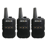 Retevis Rt15 Mini Walkie Talkies 3 Pack, Pequeñas Radios Por