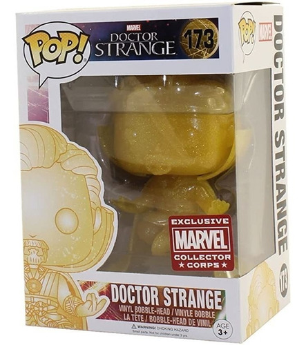 Doctor Strange Pop. Exclusivo Marvel Collector Corps Exclus.