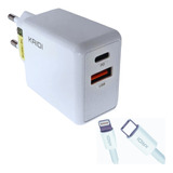 Fonte Carregador Turbo Para iPhone Pd 20w + Cabo Lightning