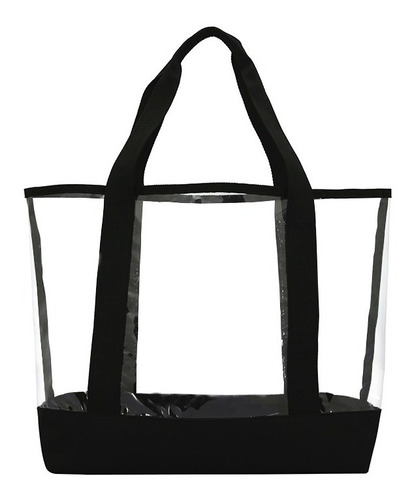 Bolso Playero Tote Summer Transparente 47x32cm Bolso Playa