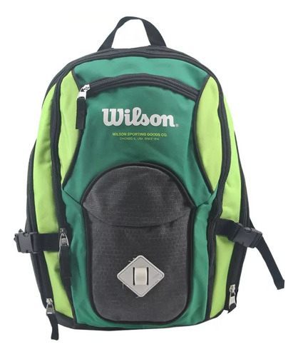 Mochila 18 Pulgadas Espalda Open Verde Wilson 65.011077gr