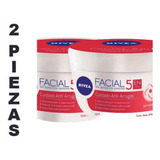 Crema Facial Nivea 5 En 1 Cuidado Anti-arrugas 375 Ml,2