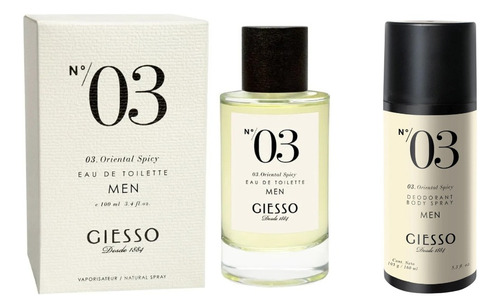 Perfume Giesso Collection Nº 03 100 Ml + Desodorante