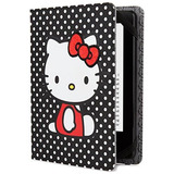 Estuche De Hello Kitty Con Lunares Para Kindle Paperwhite