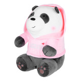 Miniso Peluche Oso Panda Escandaloso Con Sudadera 24.3 Cm /