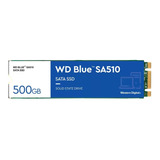 Ssd Interno Western Digital Blue Sn50 500b M2 Int Sata3 3d