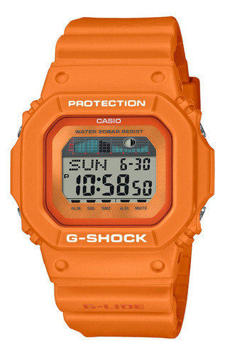 Reloj Hombre G-shock Glx-5600rt-4dr Color De La Correa Resina