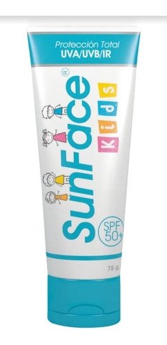 Protector Solar Sunface Kids X 75 Gr - - mL a $1187