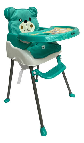 Silla Comedor De Bebe 3 En 1 Doble Altura Acolchado Portatil