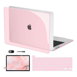 Funda Rigida Para Macbook Pro 13 (a2338), Rosa/transpatente