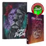 Combo Bíblia Leão De Judá + Livro Devocional Pão Diário 26