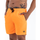 Short Praia Masculino Bermuda Tactel Academia Treino Corrida