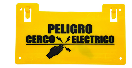 Placa De Advertencia Para Cerco Electrico Peligro Ikseg