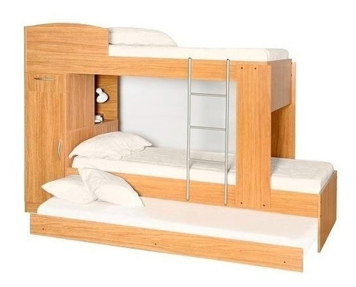 Cama Cucheta Triple Platinum 954 Con Escalera