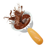 Olla Para Chocolatera Electric Para Fundir Chocolate 300 Ml Color Amarillo