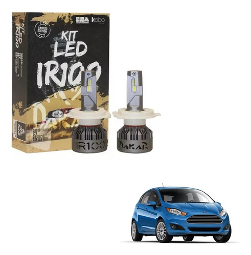 Kit Lamparas Fiesta Kinetic - Cree Led Kobo Iron Dakar Csp