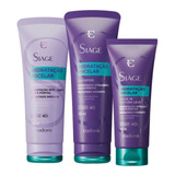 Kit Eudora Siàge Hidratação Micelar Leavein Shampoo Creme