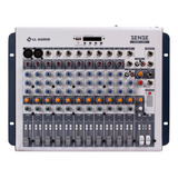 Mesa De Som Mixer Sense 1202 Com 12 Canais Ll Audio