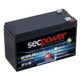 Bateria Selada 12v 9ah Secpower Sp 12-9e Alarme No-break