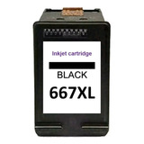 Cartucho De Tinta Compatível  667xl Black