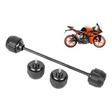 Sliders De Eje Delantero Y Traseros Para Ktm Rc 200 390 Ng