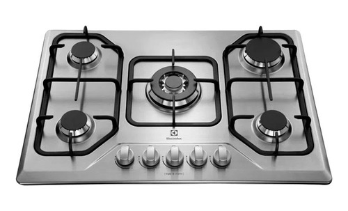 Gt75x Electrolux Cooktop Bivolt Inox 5 Bocas Superautomatico