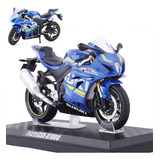 Aa Suzuki Gsx-r1000 Modelo 1:12 Moto Con Visualizador A