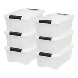 Iris 6 Almacenamiento Set Cajas Contenedor Organizador Hogar