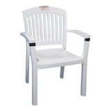 Sillon Luxor Exterior Reforzado Jardin Plastico - Colombraro