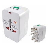 Adaptador Enchufe Universal Viajero Turismo Viaje 110v 220v