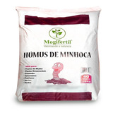 Húmus Adubo Orgânico De Minhoca 40 Lit Horta Flores Frutas 