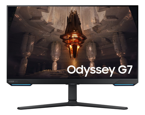 Monitor Gaming Odyssey G7 De 28 . 4k, 144hz, 1ms Color Negro