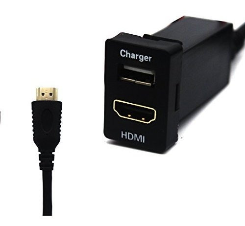 Puerto De Toma Usb Para Automóvil Con Toma Hdmi Para T...