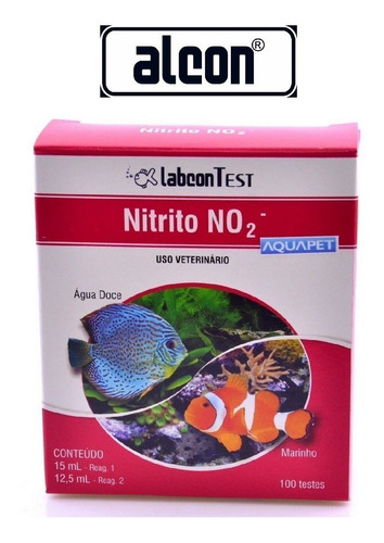 Teste De Nitrito Doce E Salgado Alcon 15ml ( 100 Teste )