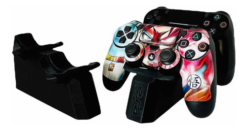 Soporte Organizador Apoya Doble Joystick Ps4 Ps3 Playstation