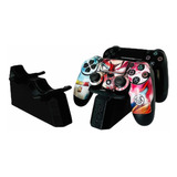 Soporte Organizador Apoya Doble Joystick Ps4 Ps3 Playstation