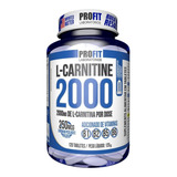 L Carnitine 2000 Com Chromium 120 Cáps - Profit - Lançamen
