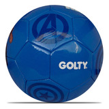 Balón Futbol Golty Capitan America No.5 Niños-azul