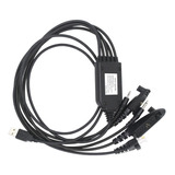 Cable De Programación Usb 5 En 1, Compatible Con Múltiples