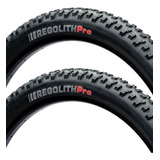 Par Pneu Aro 29 X 2.20 Kenda Regolith Pro Tr Tubeless 120tpi Cor Preto