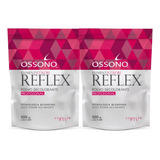  Polvo Decolorantes Ossono Element Reflex Aclarante 500g X2