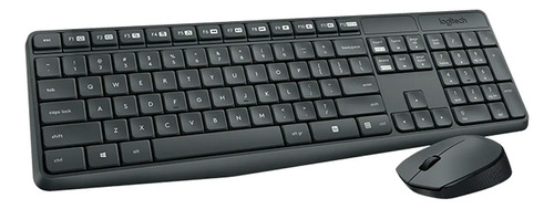 Kit Teclado Mouse Inalámbrico Logitech Mk235 920-007901 