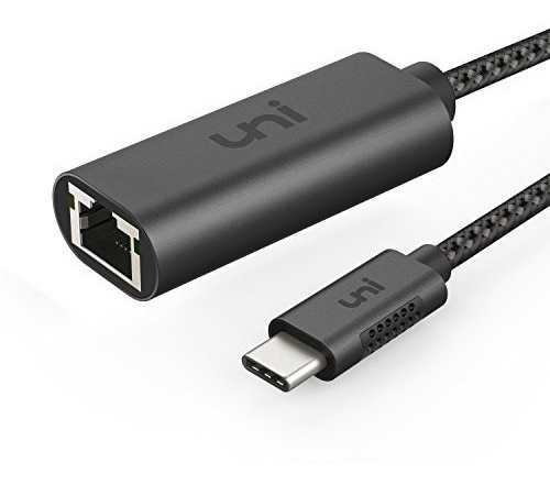 Adaptador Usb-c A Ethernet, Uni Usb-c A Rj45 Cable Gigabit E